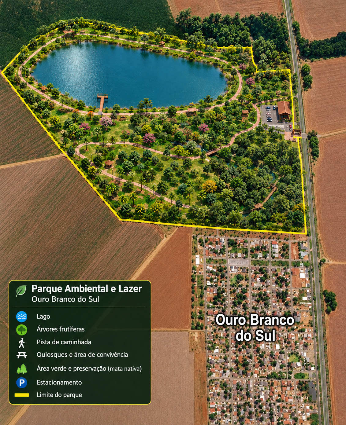 Parque Ambiental de Ouro Branco do Sul; Um sonho possível?