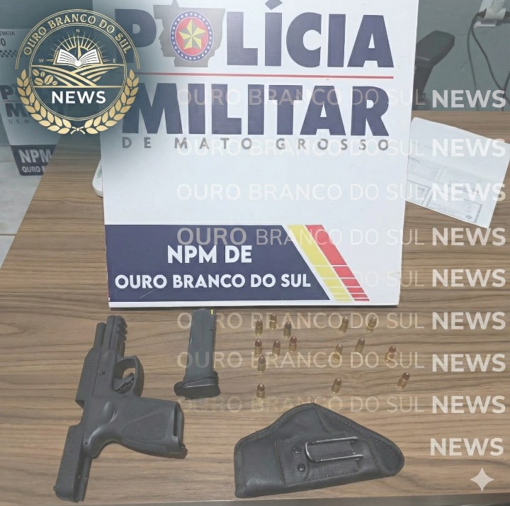 🔴 AMOR, TENSÃO E ARMA: FUNCIONÁRIO PÚBLICO É DETIDO EM OURO BRANCO DO SUL