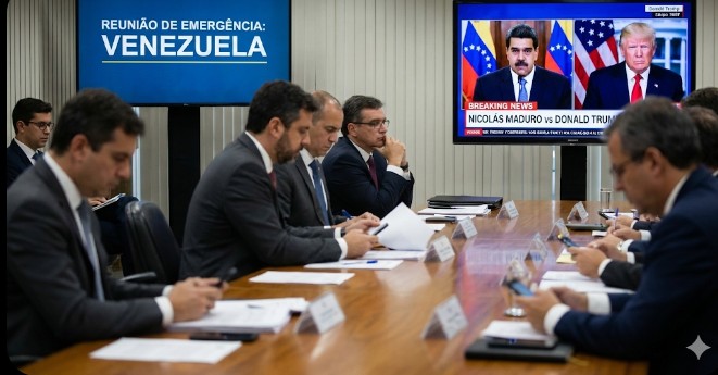 URGENTE: Governo Lula convoca reunião de emergência após anúncio de Trump sobre a Venezuela