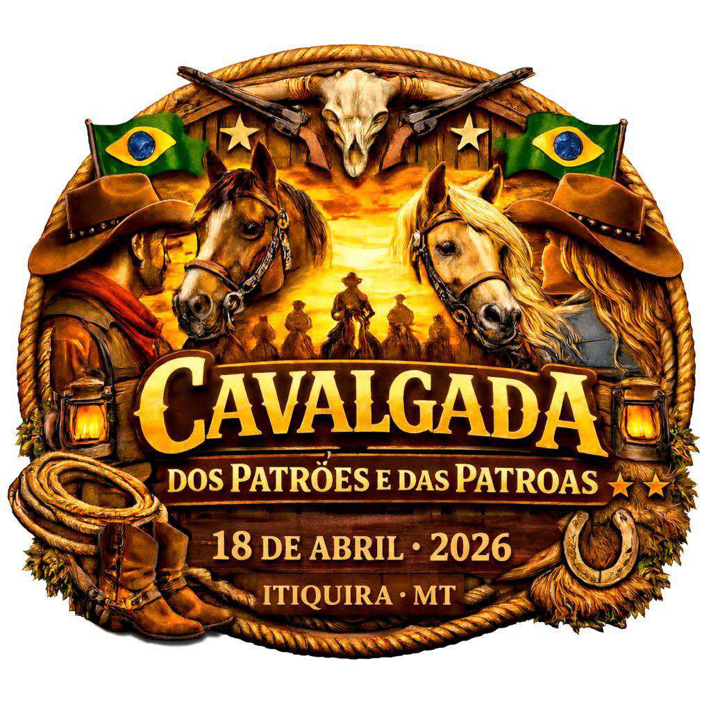 Vem aí a Cavalgada dos Patrões e das Patroas em Itiquira!