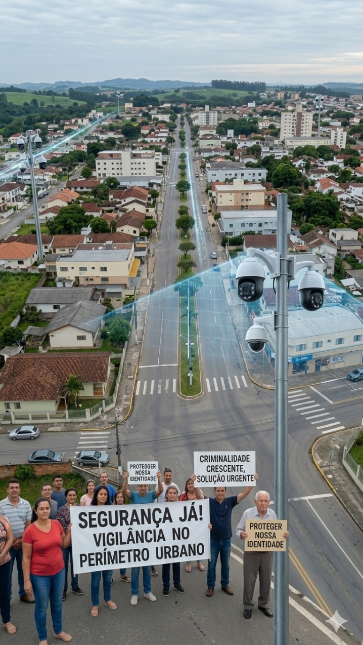 CRESCIMENTO DA VIOLÊNCIA ACENDE ALERTA: População de Ouro Branco do Sul Clama por Monitoramento Eletrônico