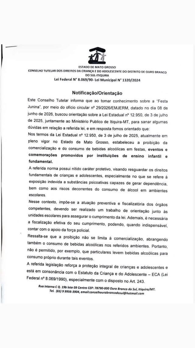 Comunidade se une para garantir um Arraial seguro e saudável neste sábado na Praça André Maggi