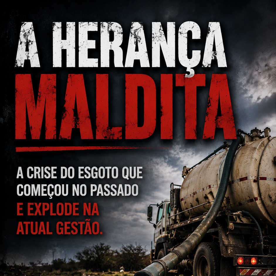 A Herança Maldita; A crise do esgoto que começou no passado e explode na atual gestão