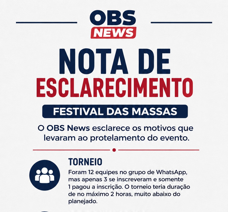 NOTA DE ESCLARECIMENTO